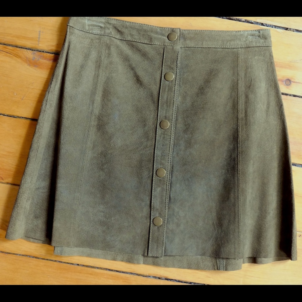 Forever21 Leather skirt (100% Real Leather)